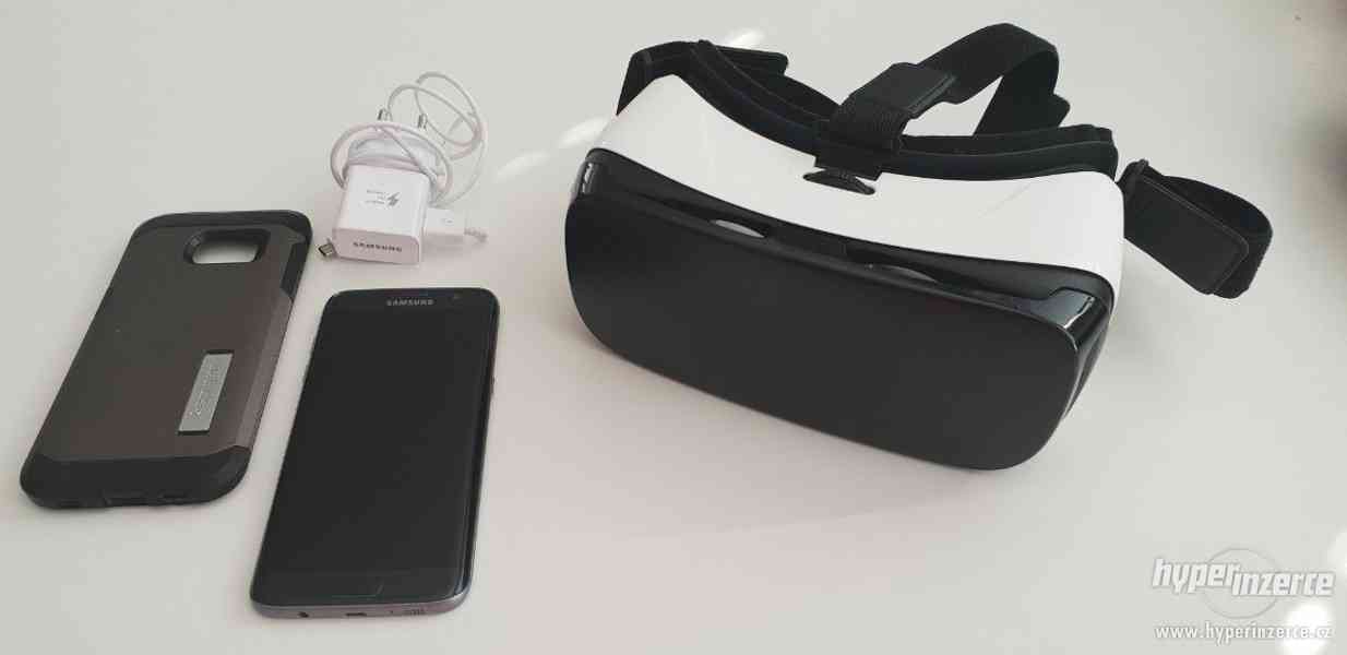 Samsung Galaxy S7 Edge 32GB+příslušenství a VR brýle - foto 1