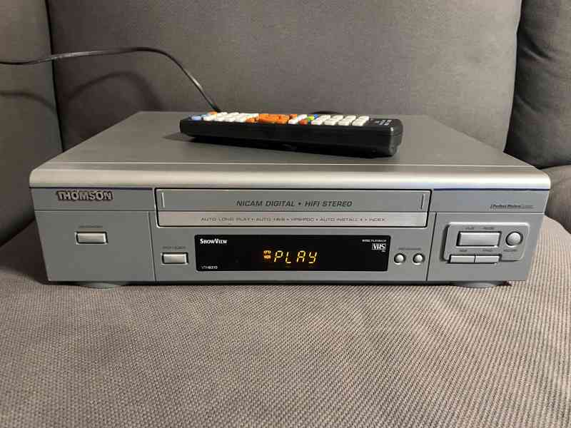 VHS videorekordér THOMSON, 6hlav, Hifi stereo