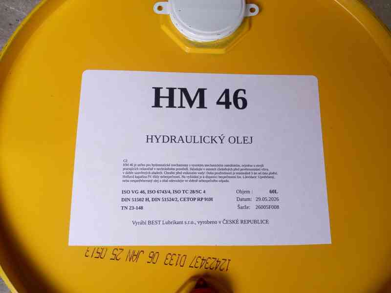 hydraulický olej HM46 - foto 3