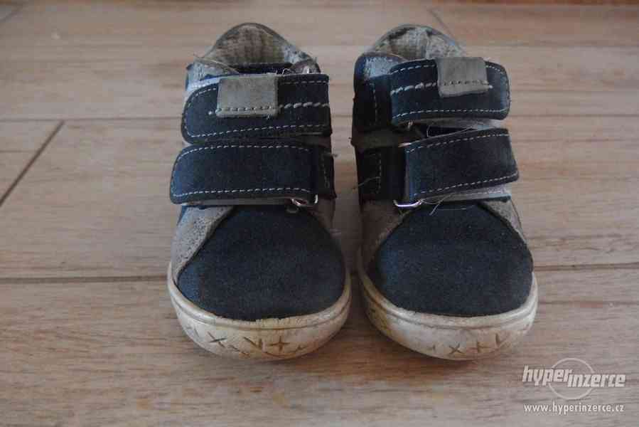 Celoroční kožené boty Essi, vel. 20 - foto 1