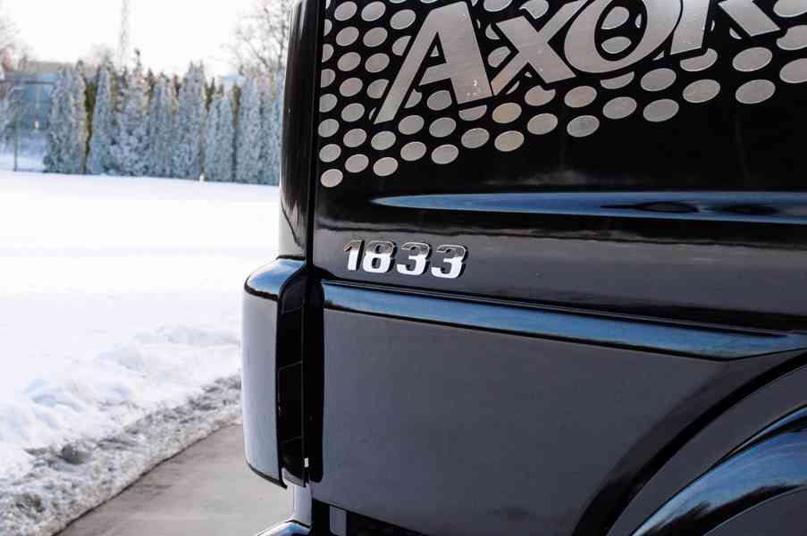 MERCEDES AXOR 1833 TŘÍSTRANNÝ SKLÁPĚČ HYDRAULICKÁ RUKA EURO5 - foto 32