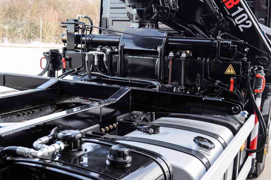 MERCEDES AXOR 1833 TŘÍSTRANNÝ SKLÁPĚČ HYDRAULICKÁ RUKA EURO5 - foto 92