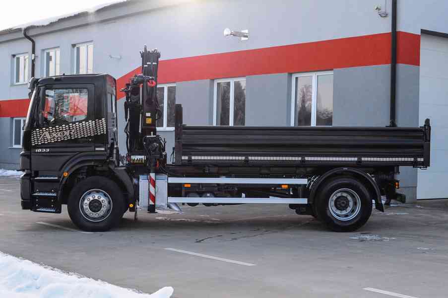 MERCEDES AXOR 1833 TŘÍSTRANNÝ SKLÁPĚČ HYDRAULICKÁ RUKA EURO5 - foto 4