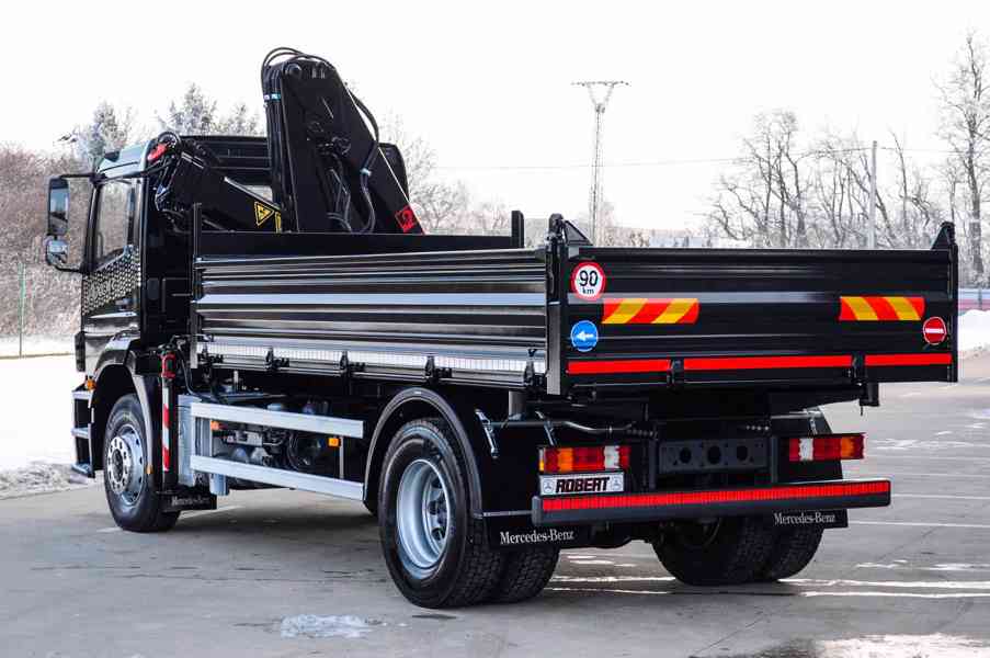 MERCEDES AXOR 1833 TŘÍSTRANNÝ SKLÁPĚČ HYDRAULICKÁ RUKA EURO5 - foto 5