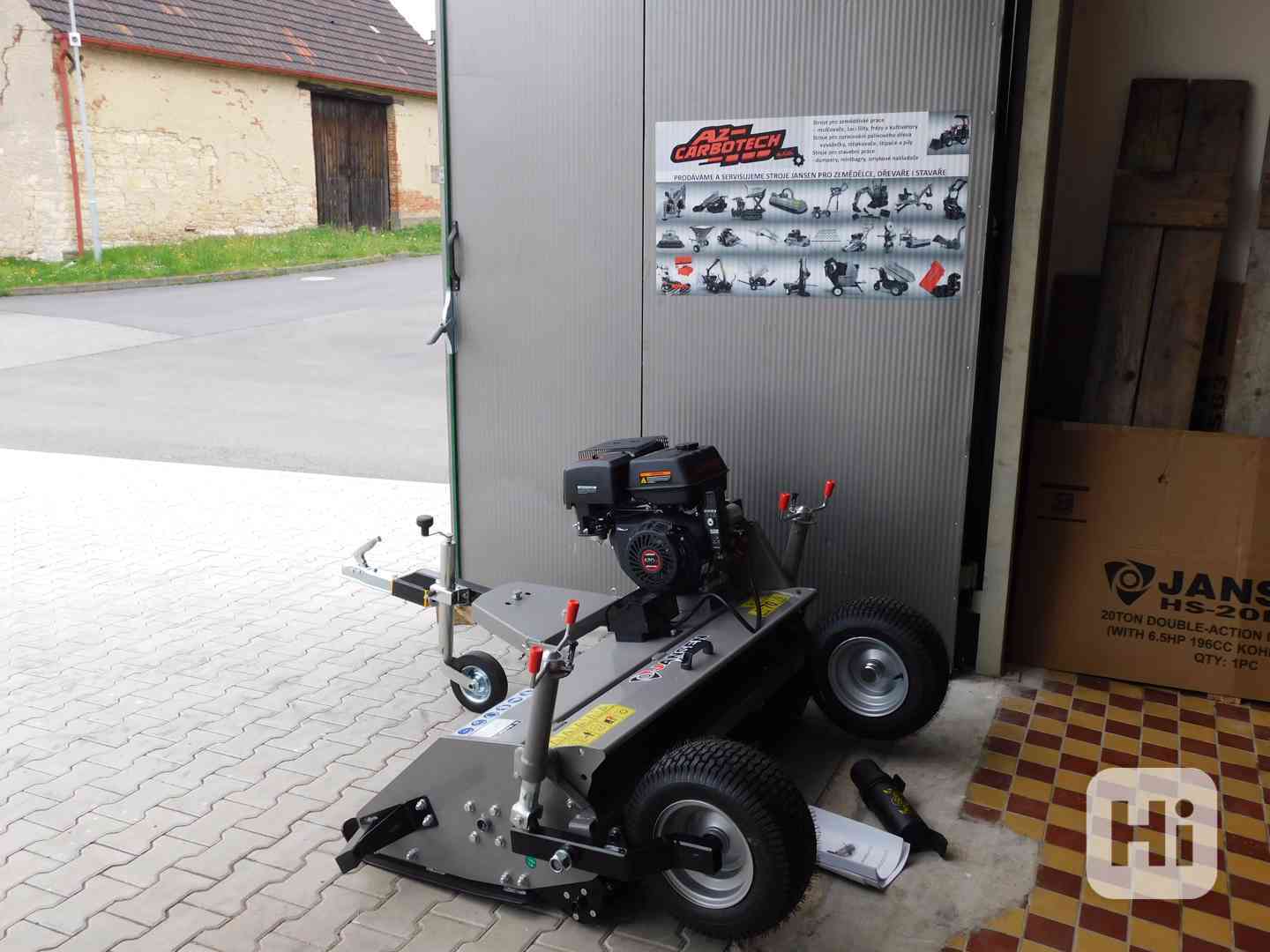 Jansen AT-120 - 120cm mulčovač za čtyřkolku - foto 1