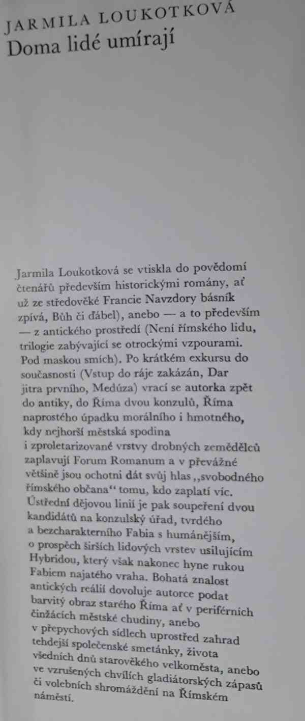 Doma lidé umírají - Loukotková - foto 4