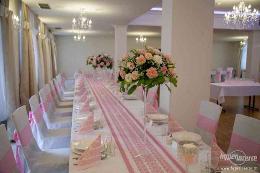 svatební potahy na židle - foto 2