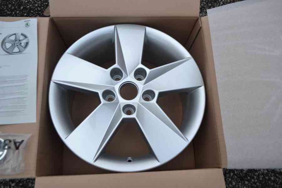 Š.Octavia III+ facelift,+Oct.IV – NOVÉ 16 orig. Alu disky  - foto 5