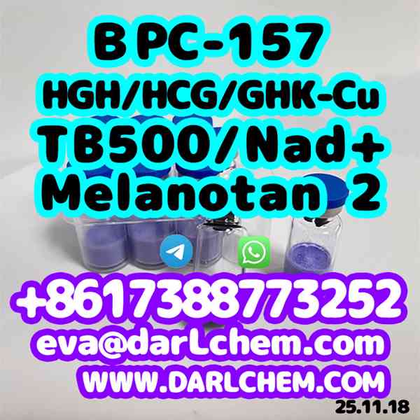 HGH 191AA BPC-157 TB-500 raw powder 12629-01-5 Factory - foto 5