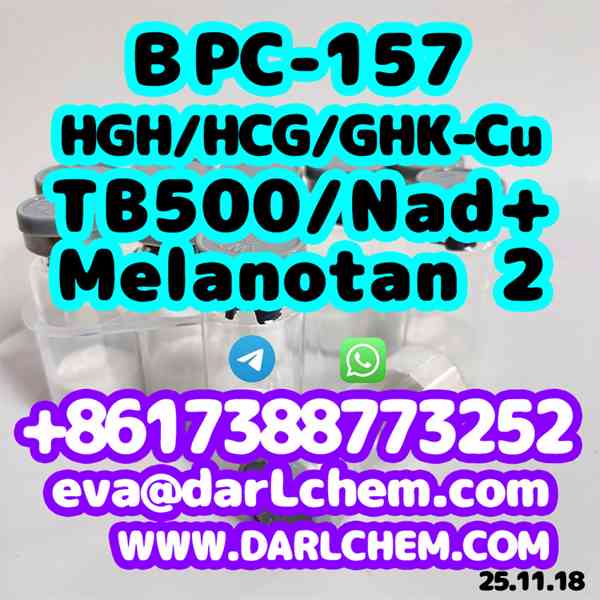 HGH 191AA BPC-157 TB-500 raw powder 12629-01-5 Factory - foto 4