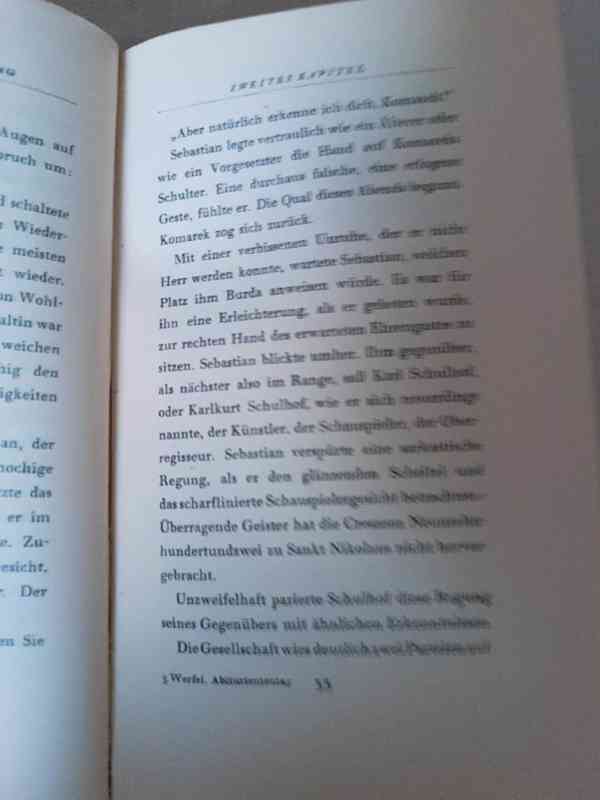Der Abituriententag  - autor Franz Werfel první vydání 1928! - foto 3