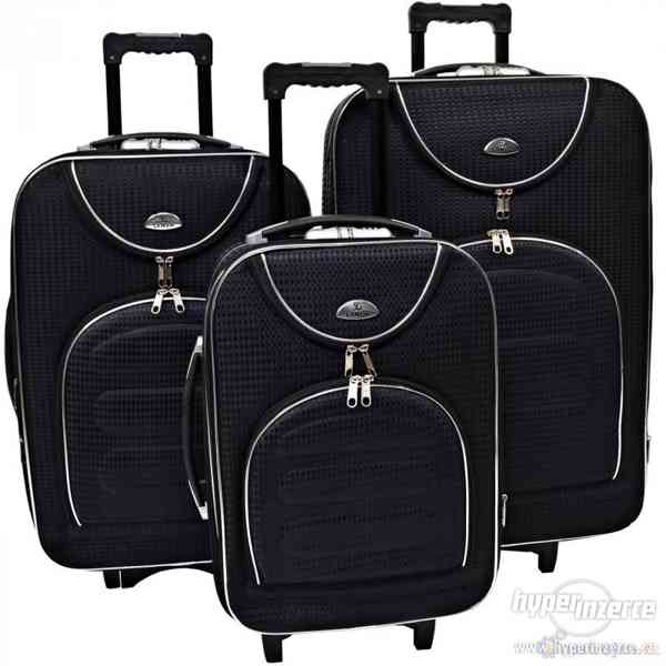 Sada cestovních kufrů na kolečkách 3ks - 0082 - foto 1