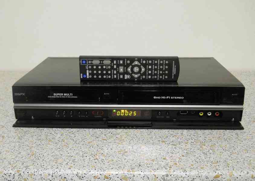 VHS-DVD rekordér GPX-DVR9511C (LG RC389H) - foto 4