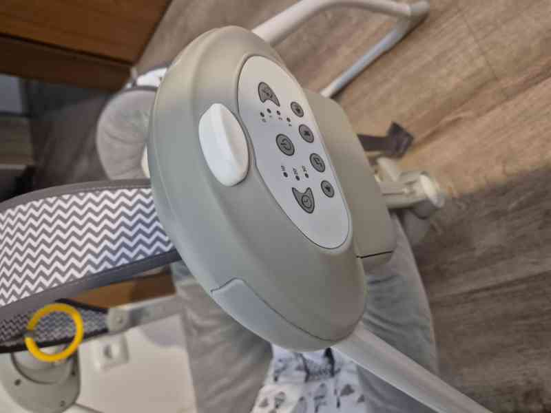 Kinderkraft houpací lehátko Flo 2v1 mint - foto 4