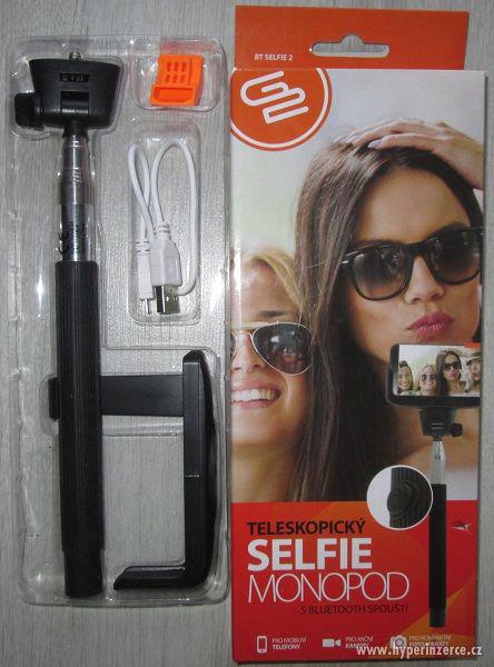 Selfie tyč - teleskopický selfie monopod - foto 1