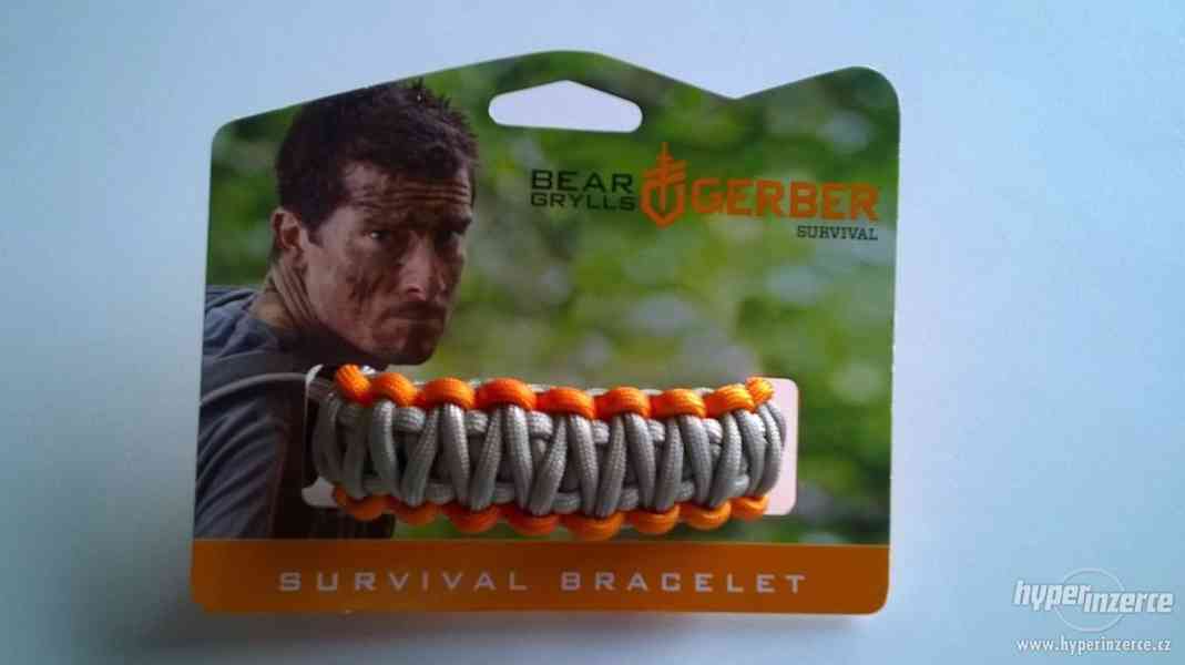 Náramek GERBER Bear Grylls Survival Bracelet - foto 1