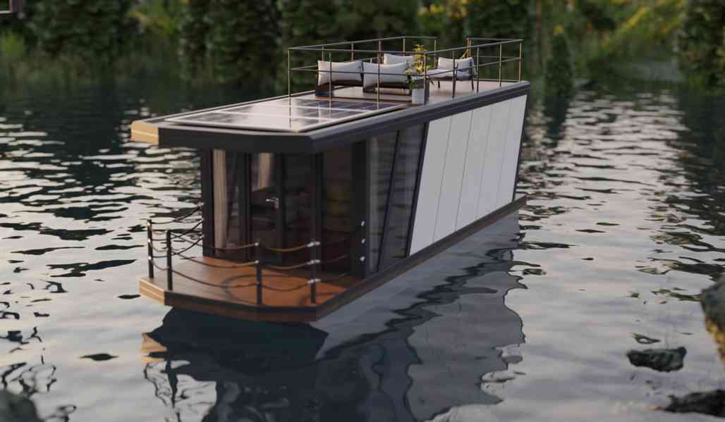 Hausbot Houseboat 9.3x3m - foto 2