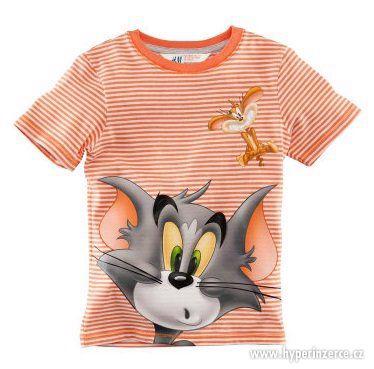 Tričko proužek Tom a Jerry - foto 1
