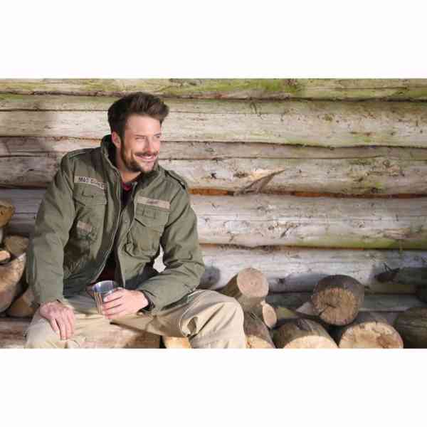 Bunda Brandit M65 Giant - olivová - foto 15