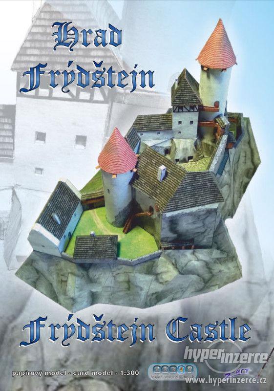 Papírový model hradu Frýdštejn - foto 1