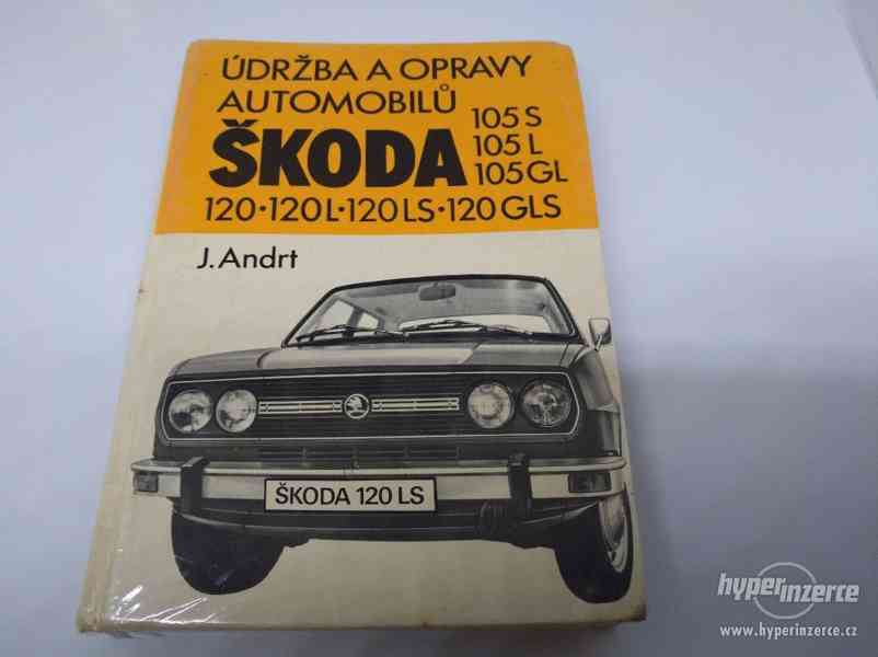Kniha údržba a opravy automobilů Škoda 105, 120 - foto 1