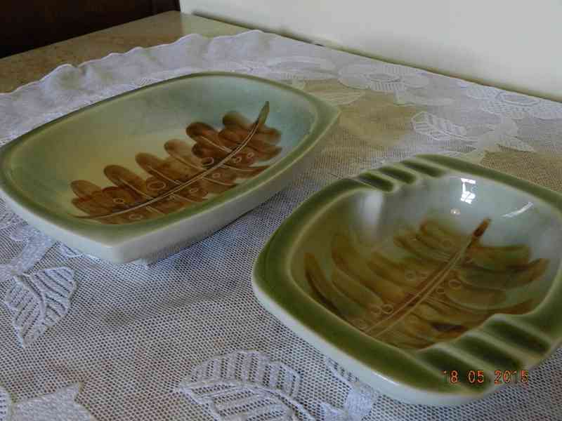 Retro set mísa a popelník Ditmar Urbach Czechoslovakia - foto 2