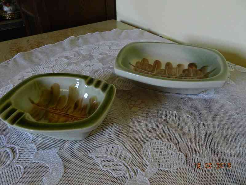 Retro set mísa a popelník Ditmar Urbach Czechoslovakia - foto 4