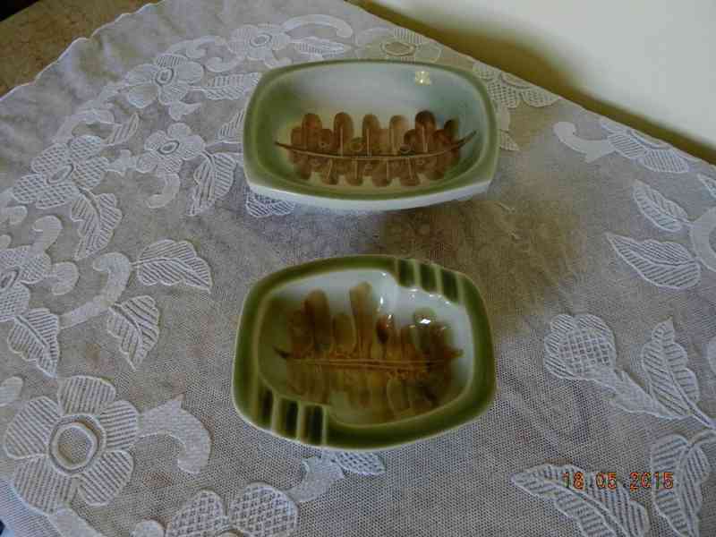 Retro set mísa a popelník Ditmar Urbach Czechoslovakia - foto 3