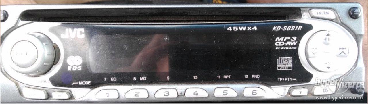 JVC autoradio KD - 3891R, MP3, RDS, 4x since, 45Wx4 - foto 1