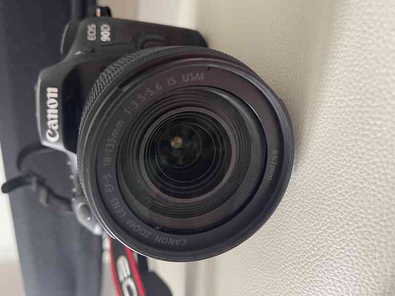 Digitální zrcadlovka Canon EOS 90D s objektivy, batoh - foto 4