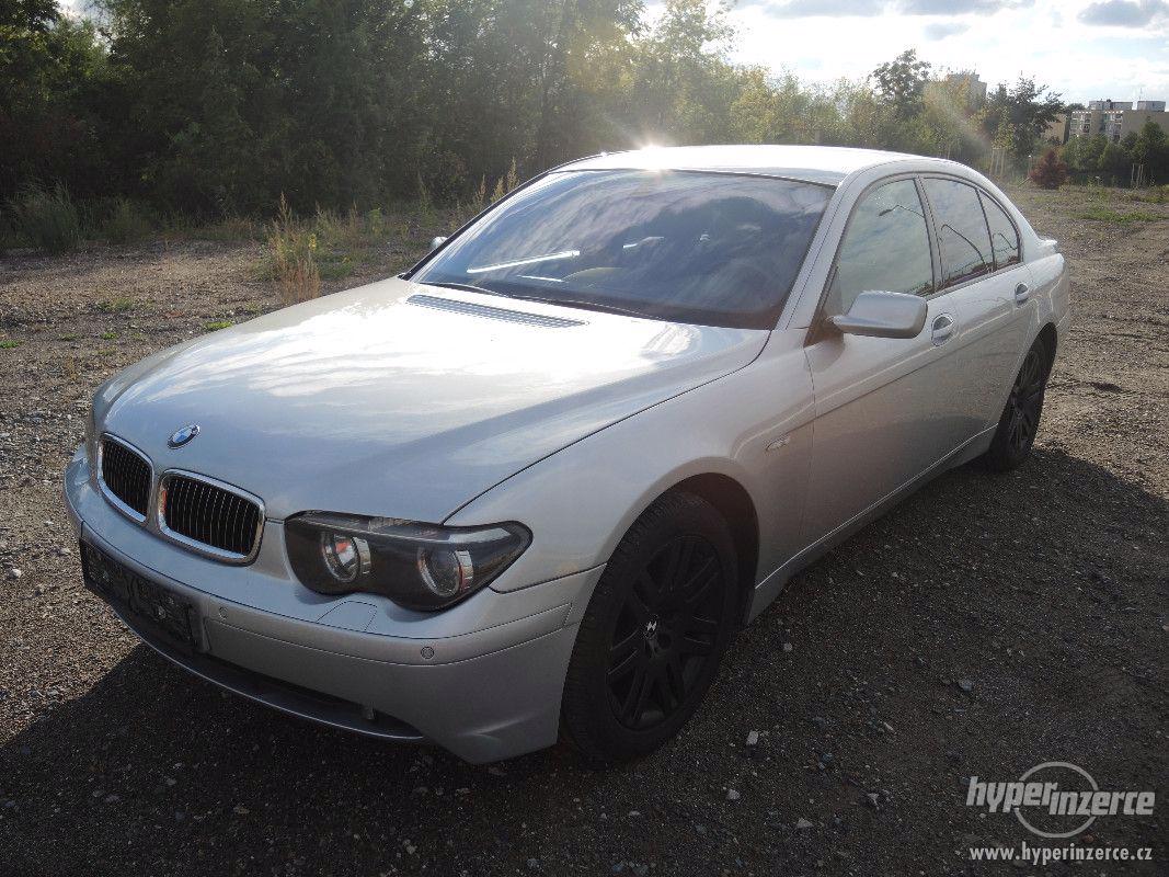 BMW 730D, e65, 2004, 160kW, klima., NAVi, automat + sada kol - foto 1