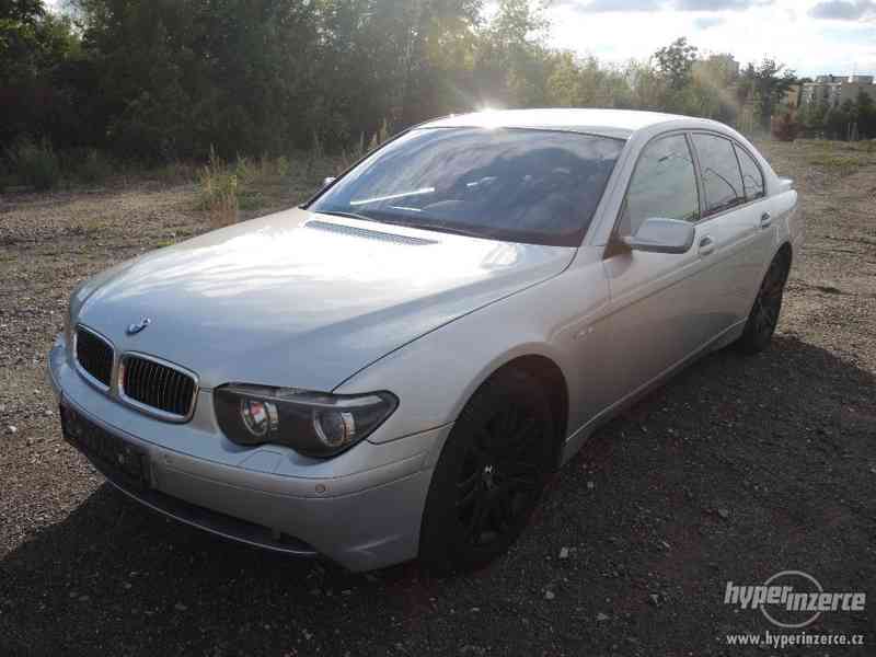 BMW 730D, e65, 2004, 160kW, klima., NAVi, automat + sada kol - foto 1