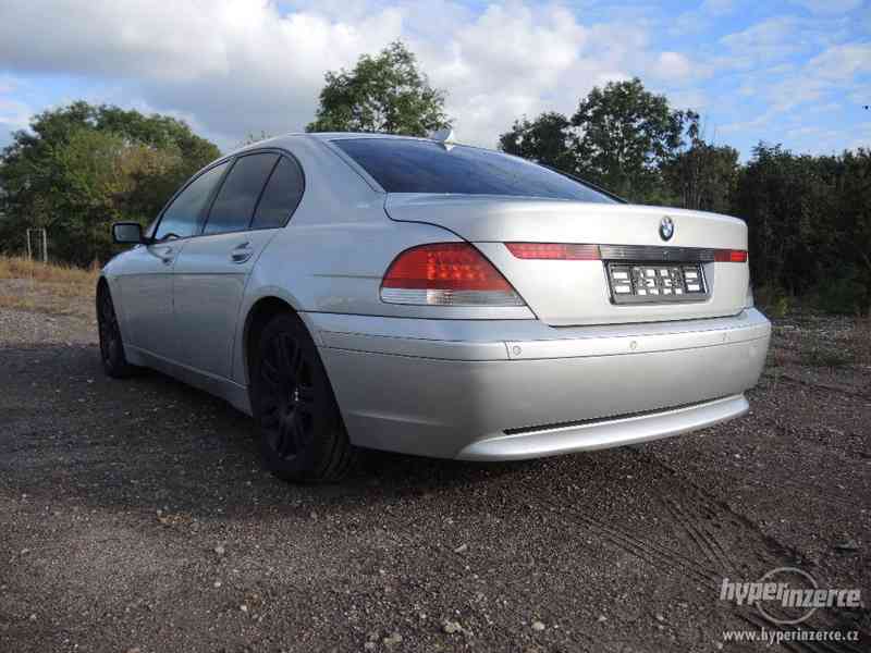 BMW 730D, e65, 2004, 160kW, klima., NAVi, automat + sada kol - foto 3