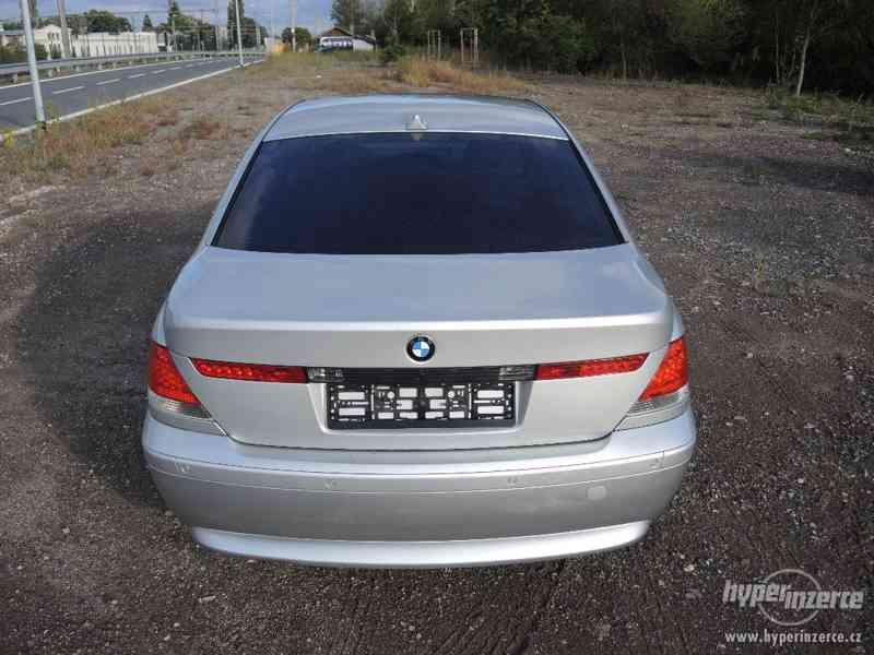BMW 730D, e65, 2004, 160kW, klima., NAVi, automat + sada kol - foto 4
