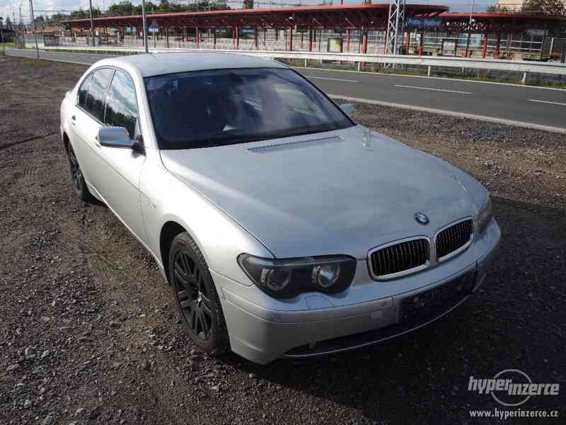 BMW 730D, e65, 2004, 160kW, klima., NAVi, automat + sada kol - foto 7