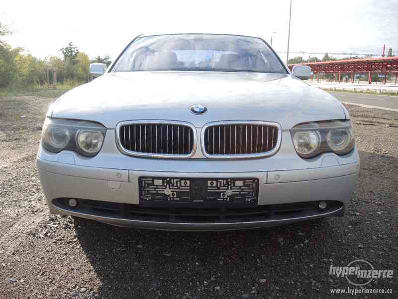 BMW 730D, e65, 2004, 160kW, klima., NAVi, automat + sada kol - foto 8