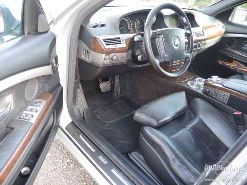 BMW 730D, e65, 2004, 160kW, klima., NAVi, automat + sada kol - foto 11