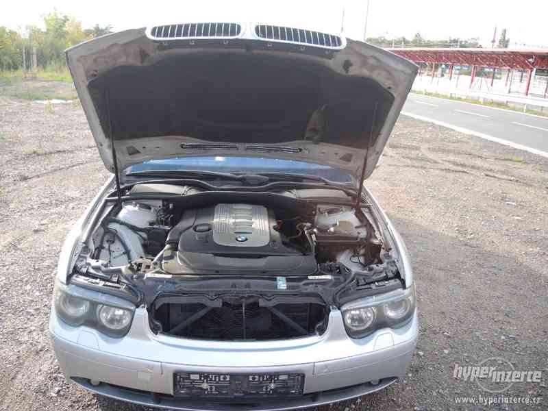 BMW 730D, e65, 2004, 160kW, klima., NAVi, automat + sada kol - foto 18