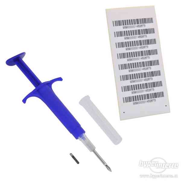 RFID Microchip pro EU s výrobním ID číslem ISO 11874/11875. - foto 2