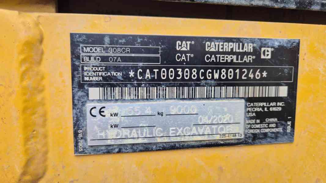 Bagr CAT 308 - foto 6
