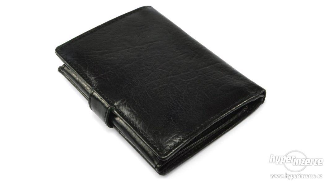 Pánská kožená zapínací peněženka - foto 4