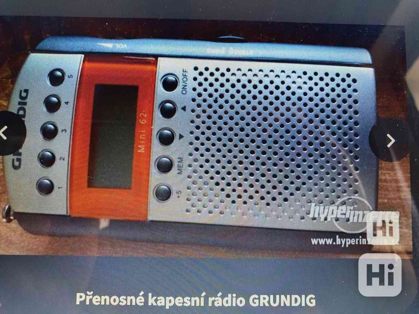 Kapesní rádio - foto 1
