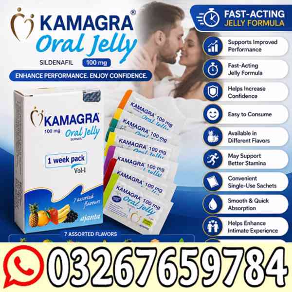 Kamagra Oral Jelly in Sialkot > 03267659784