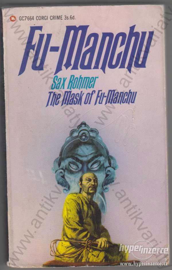 The Mask of Fu Manchu Sax Rohmer 1967 Corgi Books - foto 1