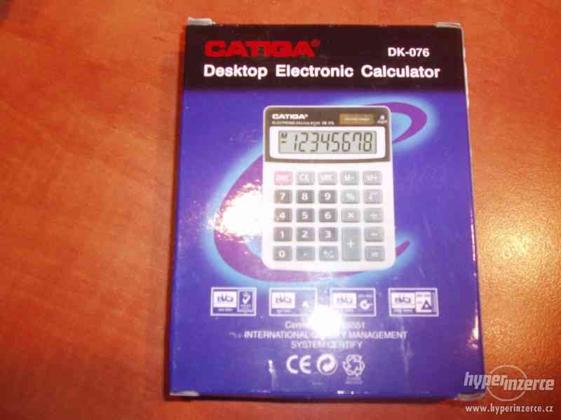 Kalkulačka Catiga DK076-NOVÁ 3x - foto 1