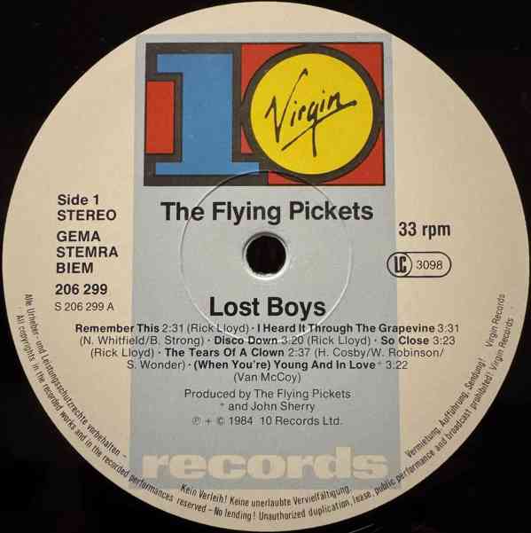 The Flying Pickets – Lost Boys (LP) - foto 5