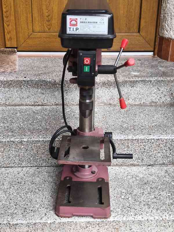 Prodám stolní LITINĚNOU vrtačku T.I.P. DRILLMASTER 15/6 -380 - foto 3
