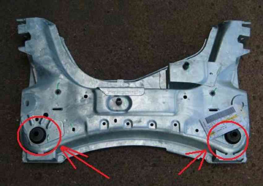  Silentblok do nápravnice Renault Mégane 2 Scénic 2 - foto 5