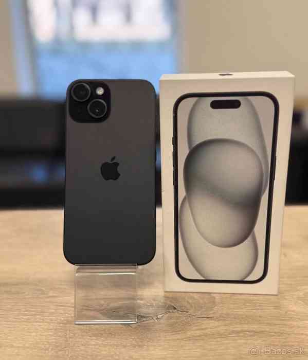 Apple iPhone 15 128GB Black Titanium 
