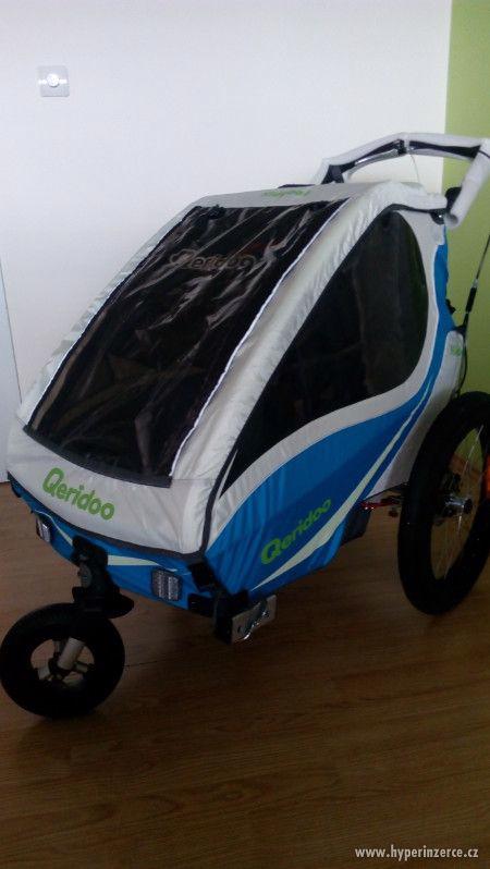 Multifunkční vozík Qeridoo KidGoo1Sport (modrý) - foto 1